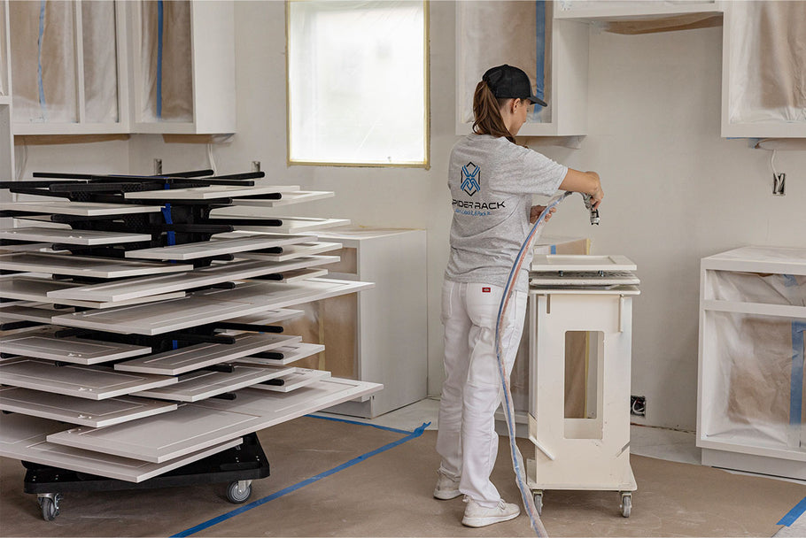 Spider Rack: Ultimate Portable Painting Drying Rack for Contractors